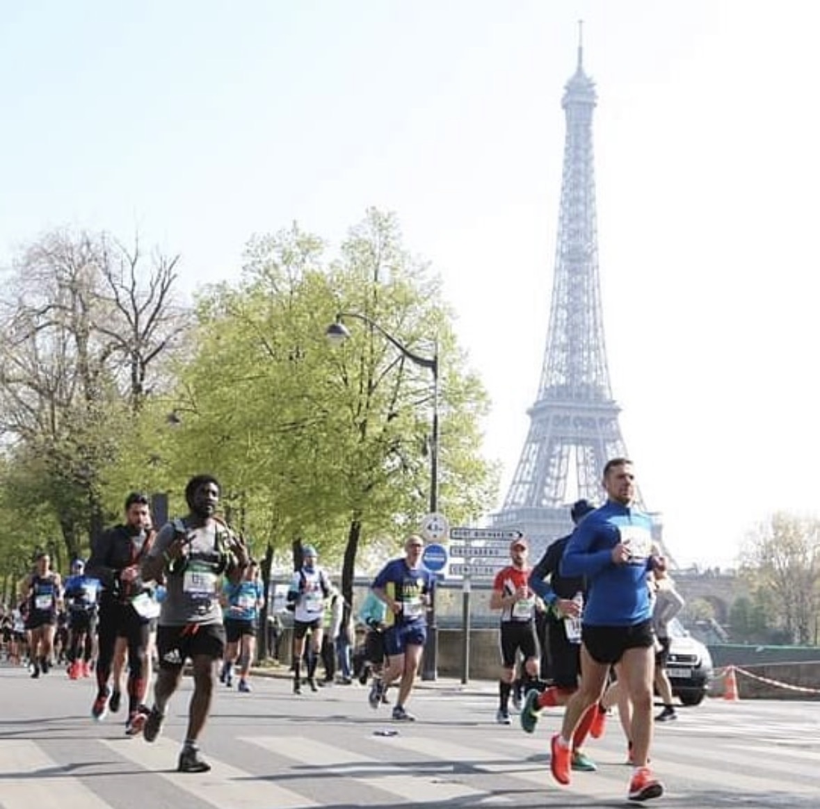 Roland Pariisi maratonil